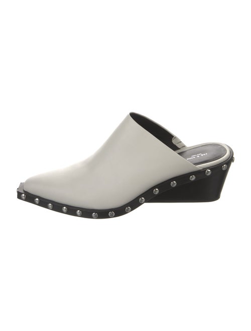 Rag & Bone Leather Studded Accents Mules
