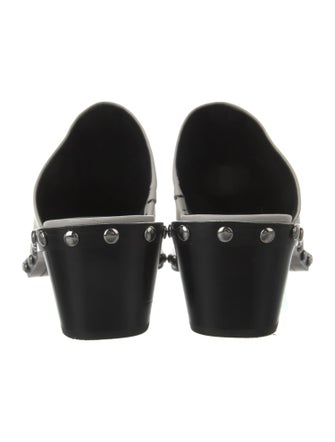 Rag & Bone Leather Studded Accents Mules