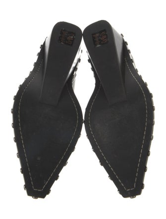 Rag & Bone Leather Studded Accents Mules