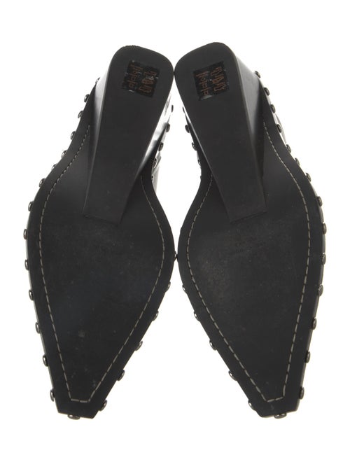 Rag & Bone Leather Studded Accents Mules