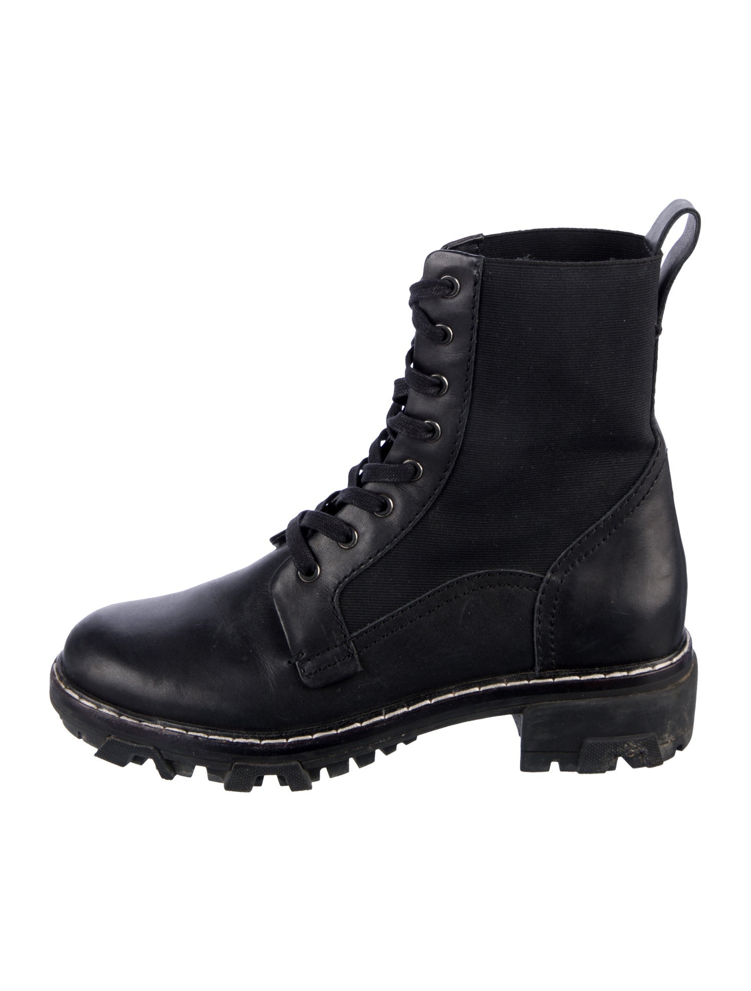 Rag & Bone Leather Combat Boots