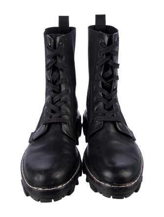 Rag & Bone Leather Combat Boots