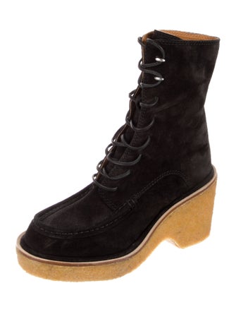 Rag & Bone Suede Combat Boots