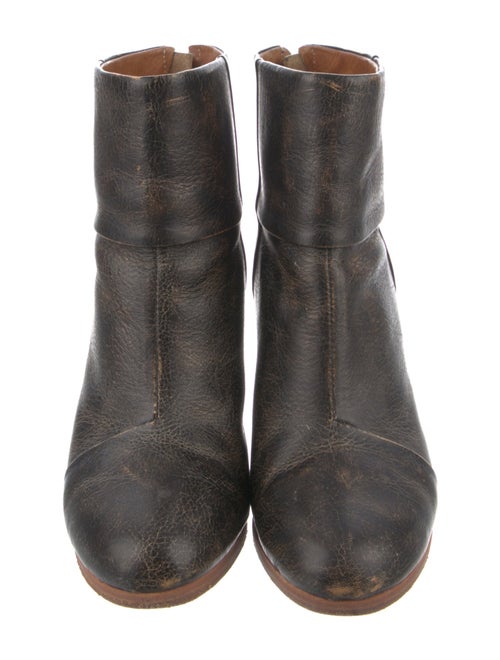 Rag & Bone Leather Distressed Accents Boots