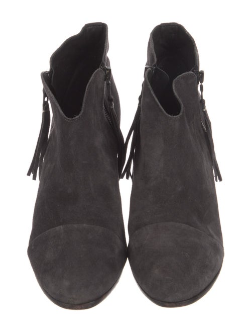 Rag & Bone Suede Tassel Accents Boots