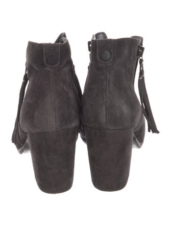 Rag & Bone Suede Tassel Accents Boots