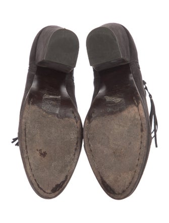 Rag & Bone Suede Tassel Accents Boots