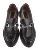Rag & Bone Leather Chain-Link Accents Loafers