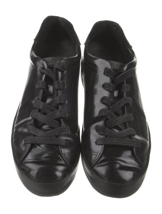 Rag & Bone Leather Graphic Print Sneakers