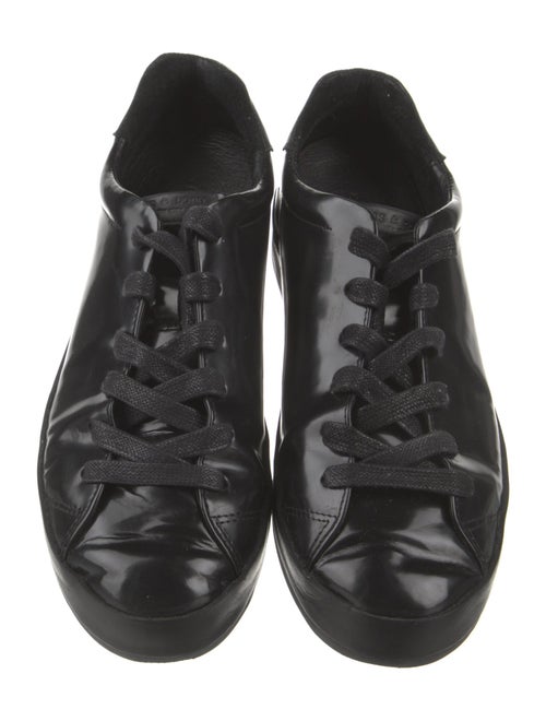 Rag & Bone Leather Graphic Print Sneakers