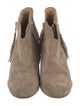 Rag & Bone Suede Fringe Trim Accent Boots