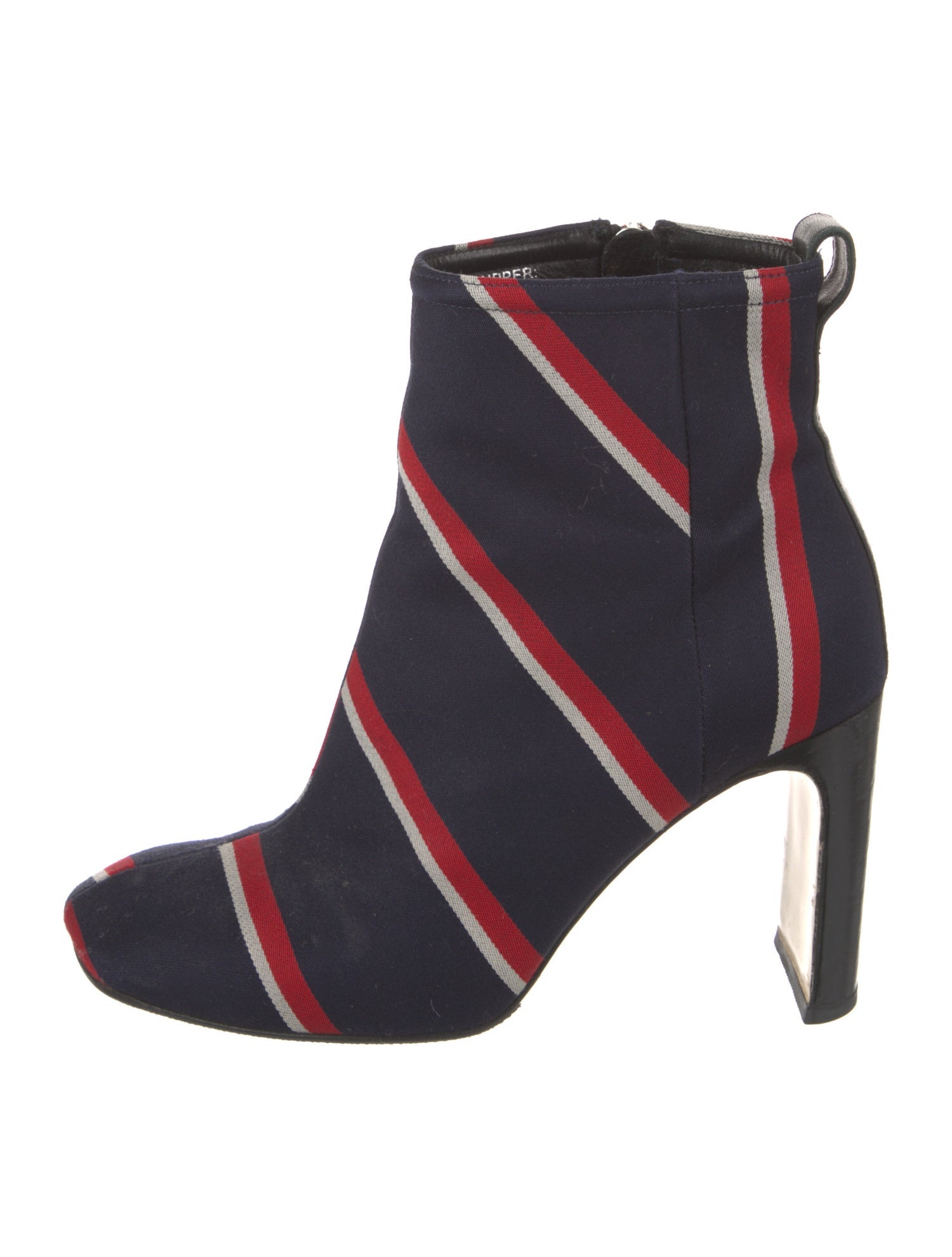 Rag & Bone Canvas Colorblock Pattern Boots