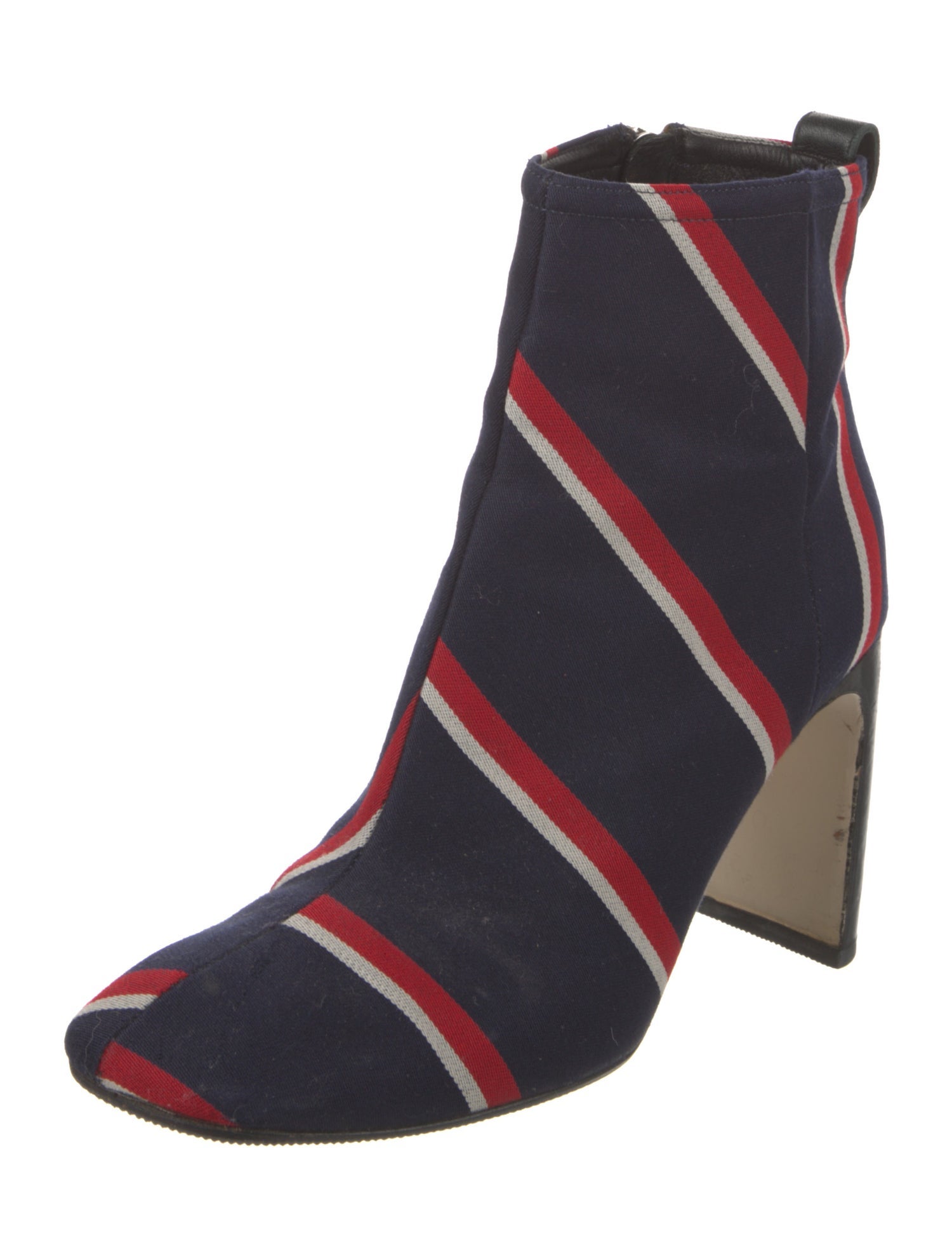 Rag & Bone Canvas Colorblock Pattern Boots