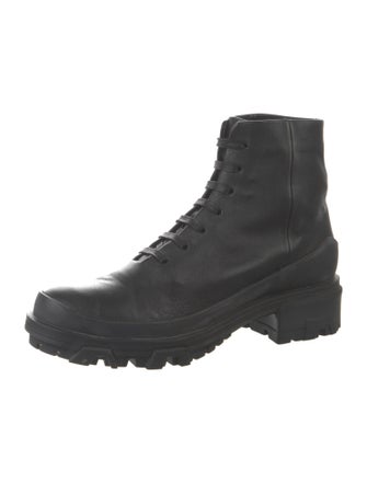 Rag & Bone Leather Combat Boots
