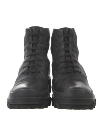 Rag & Bone Leather Combat Boots