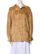 Rag & Bone Corduroy Long Sleeve Button-Up Top
