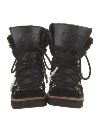 Rag & Bone Suede Combat Boots