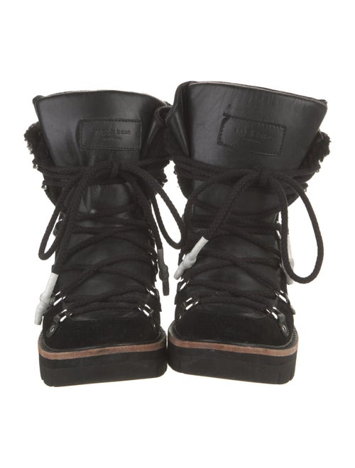 Rag & Bone Suede Combat Boots