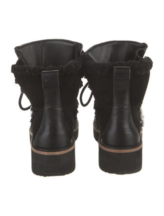 Rag & Bone Suede Combat Boots