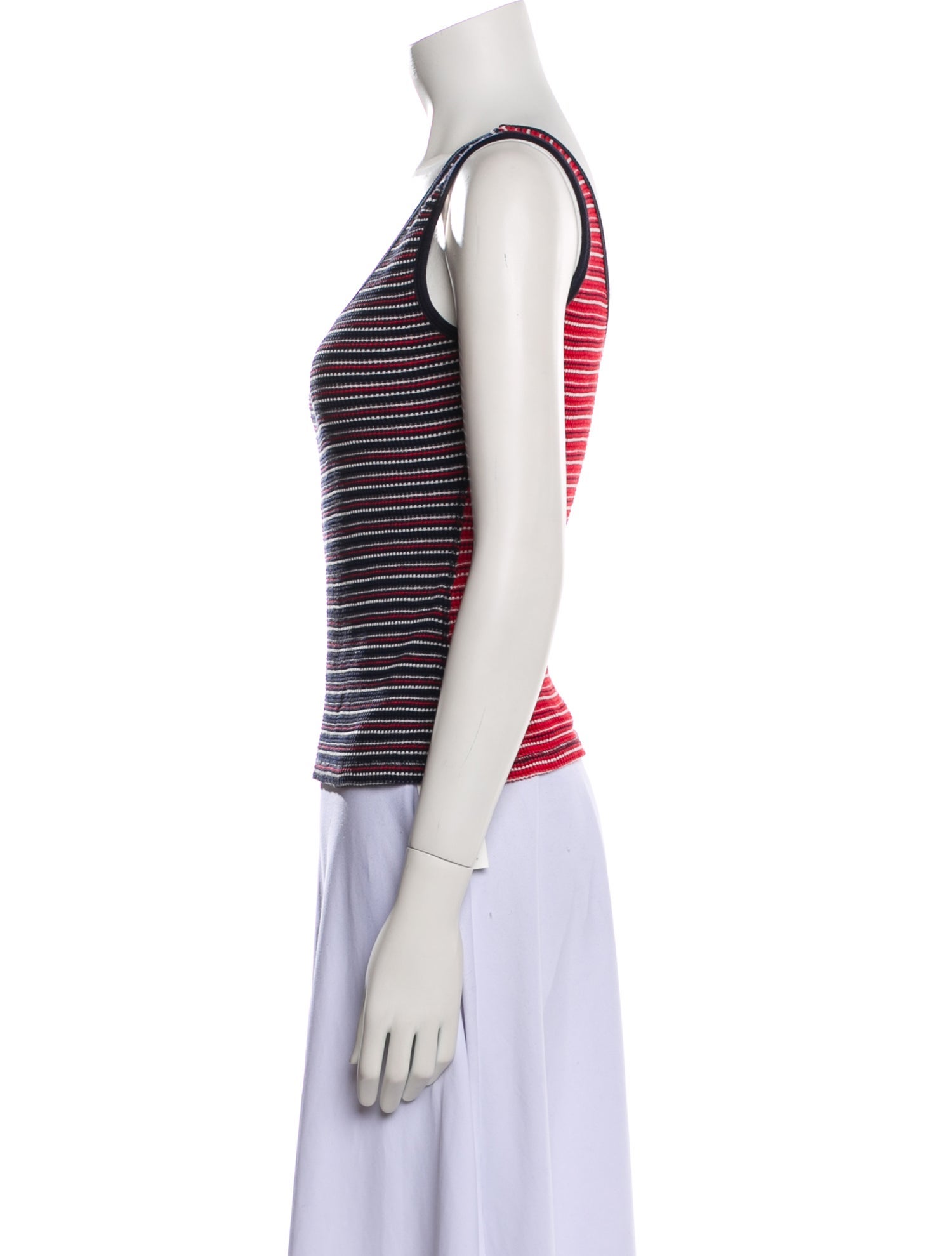 Rag & Bone Striped Scoop Neck Sweater