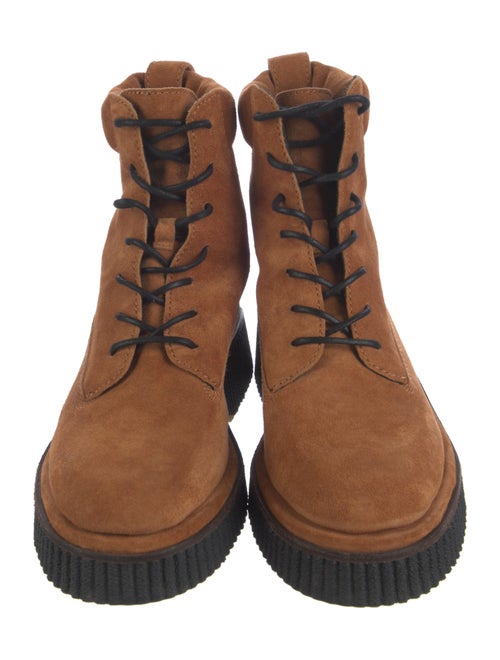 Rag & Bone Suede Combat Boots