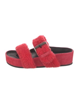 Rag & Bone Shearling Slides