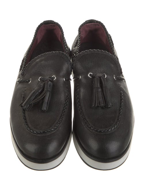Rag & Bone Leather Tassel Accents Loafers