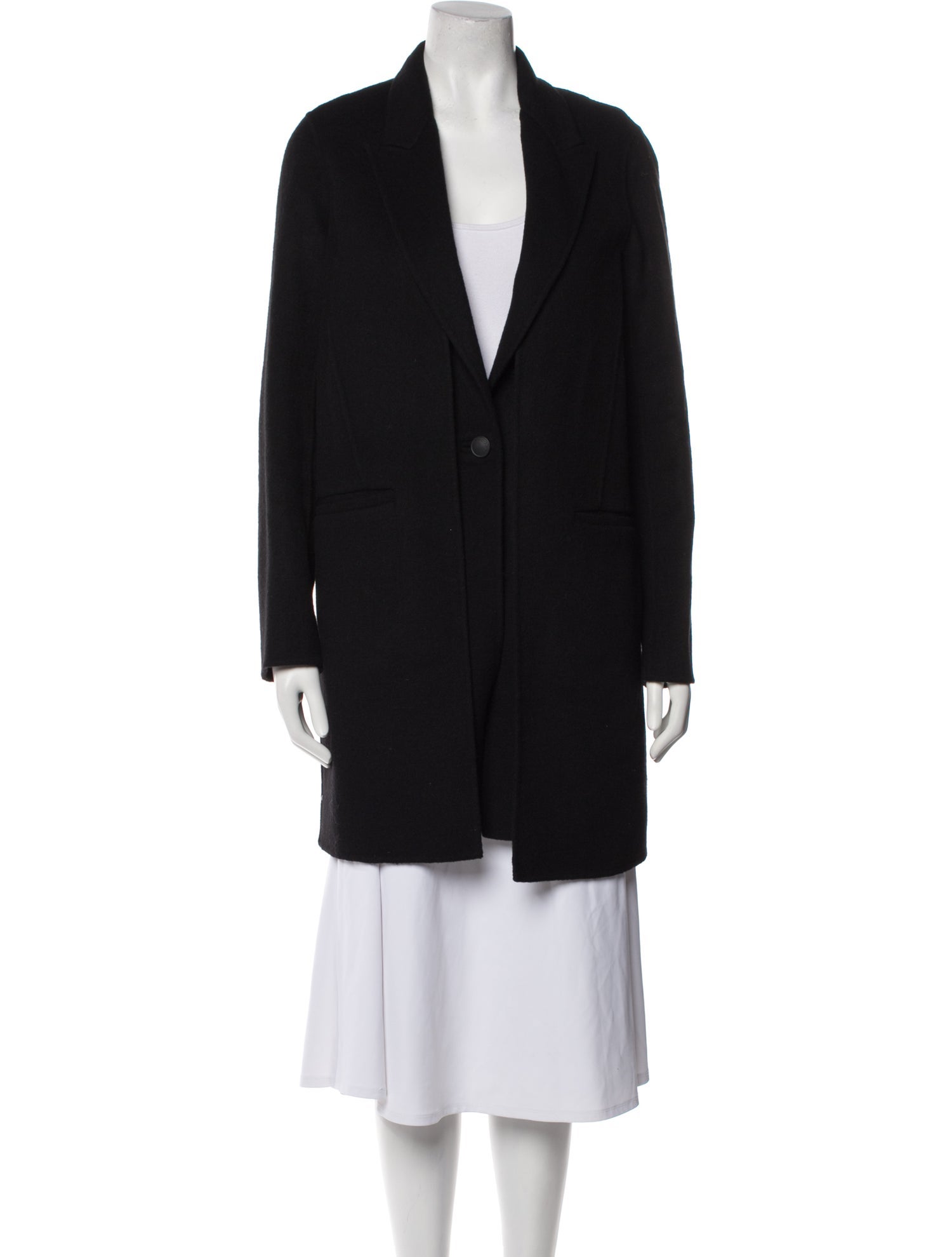 Rag & Bone Coat - Black Coats, Clothing - WRAGB581182 | The