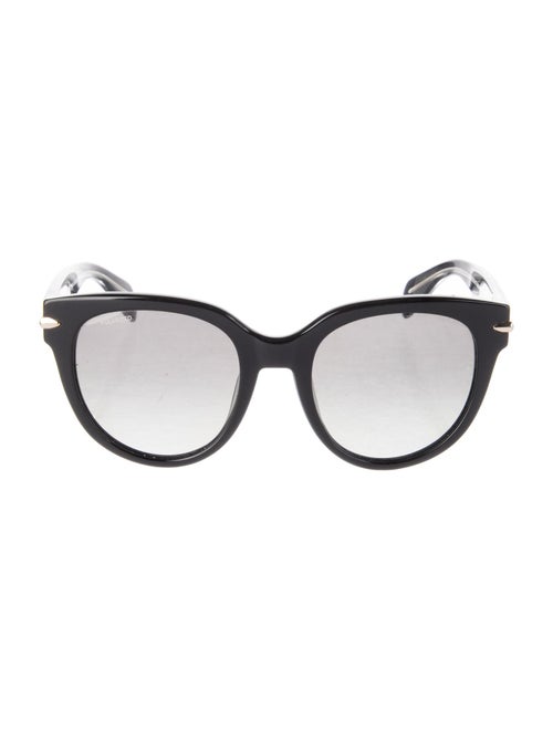 Rag & Bone Oversize Gradient Sunglasses