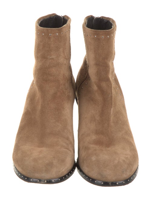 Rag & Bone Suede Studded Accents Boots