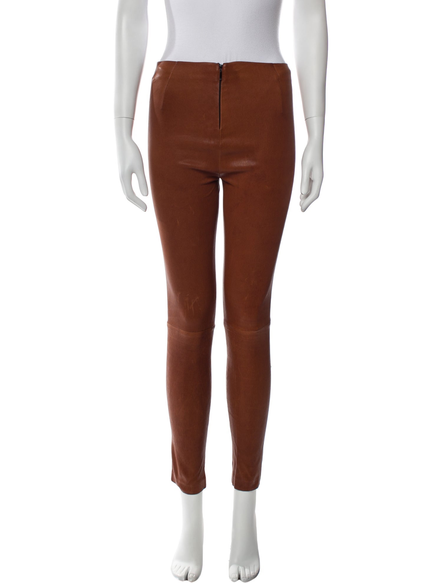 Rag & Bone Leather Skinny Leg Pants