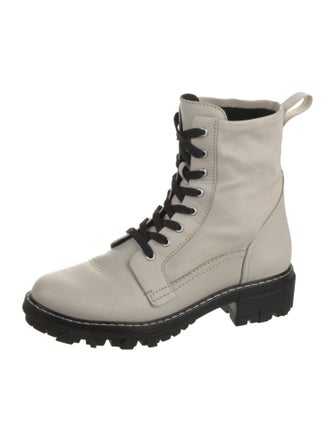 Rag & Bone Leather Combat Boots