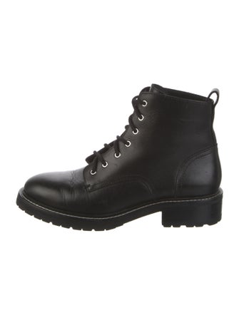 Rag & Bone Leather Combat Boots