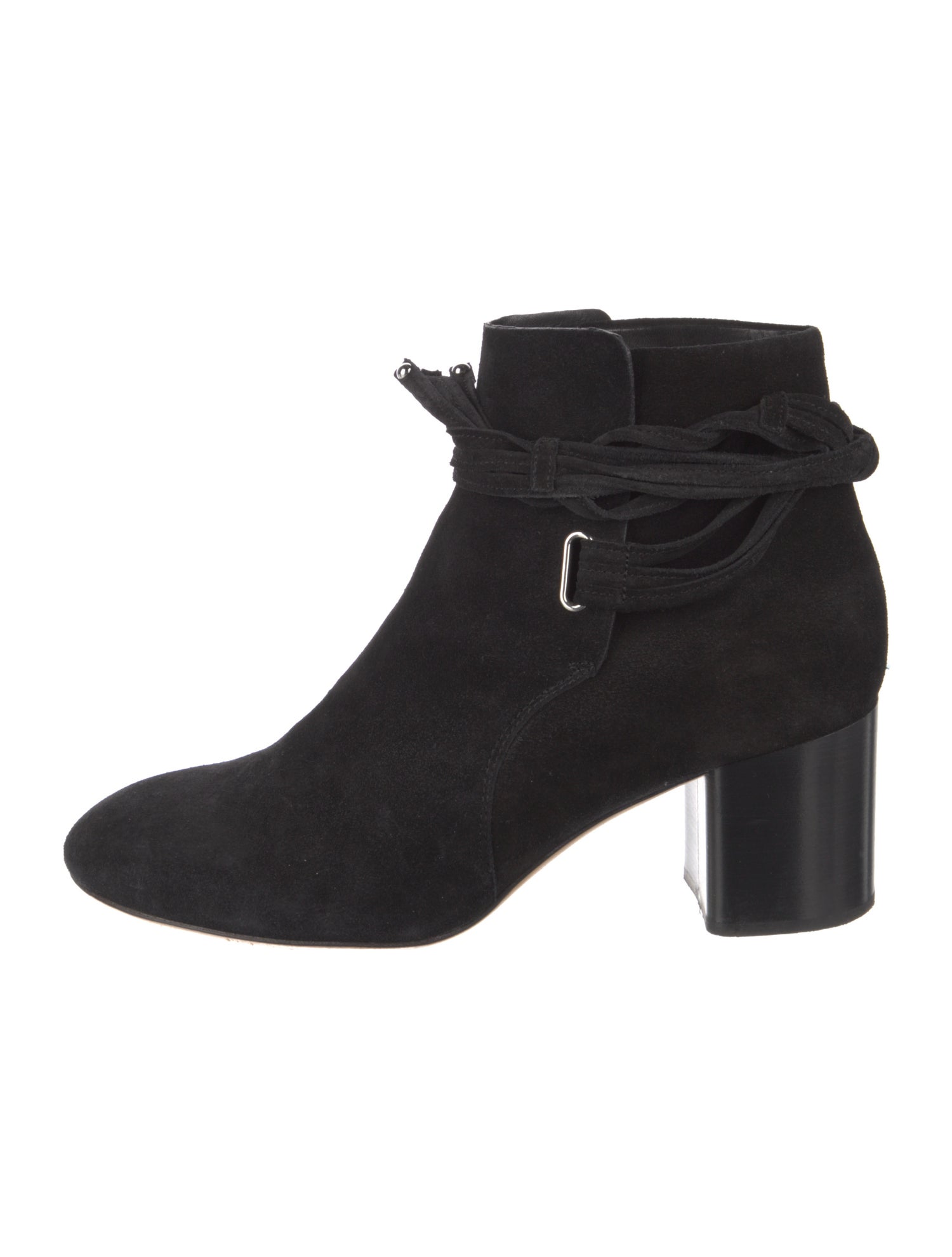 Rag & Bone Suede Tassel Accents Boots