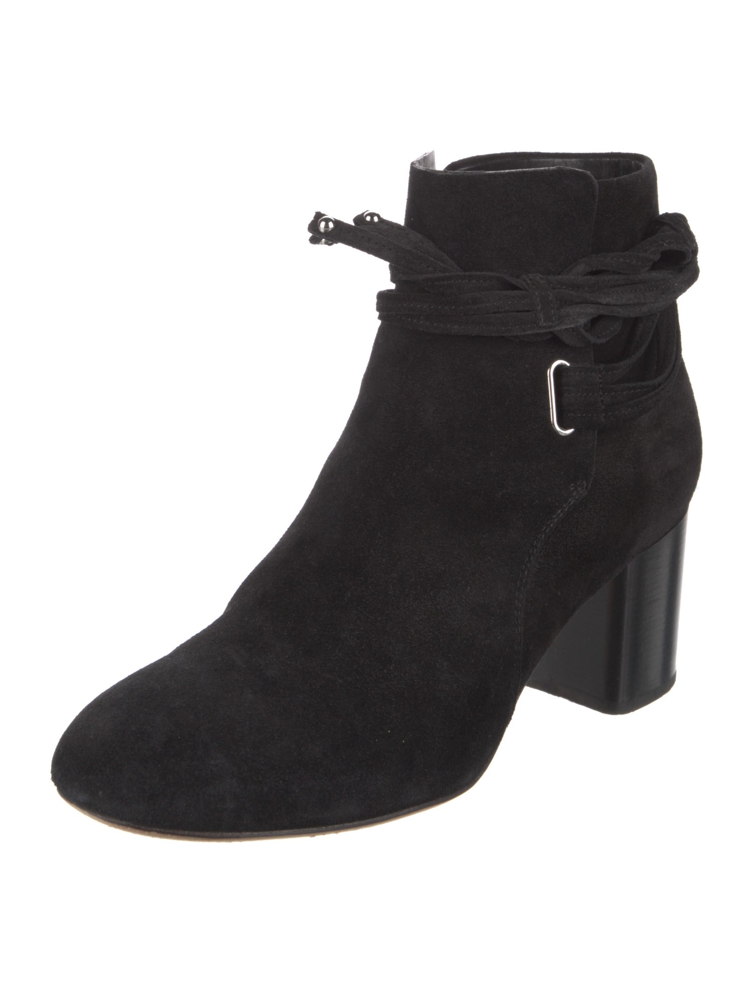 Rag & Bone Suede Tassel Accents Boots
