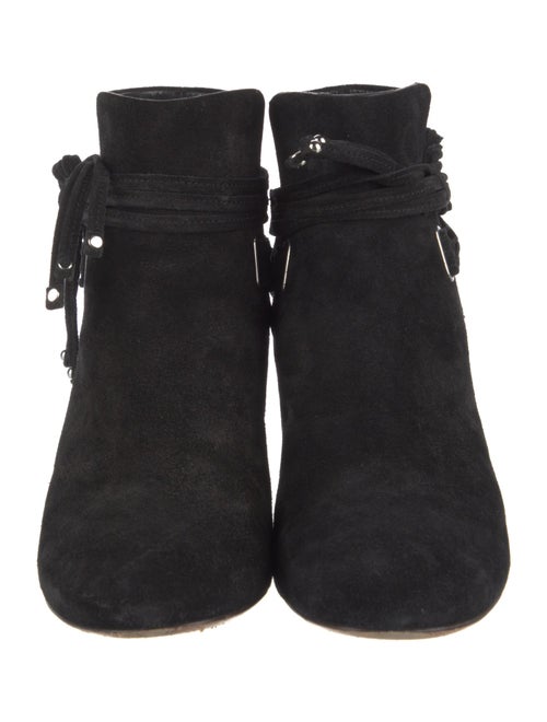 Rag & Bone Suede Tassel Accents Boots