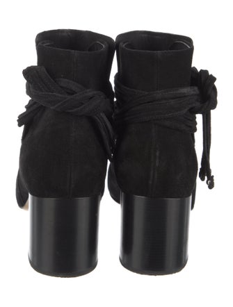 Rag & Bone Suede Tassel Accents Boots