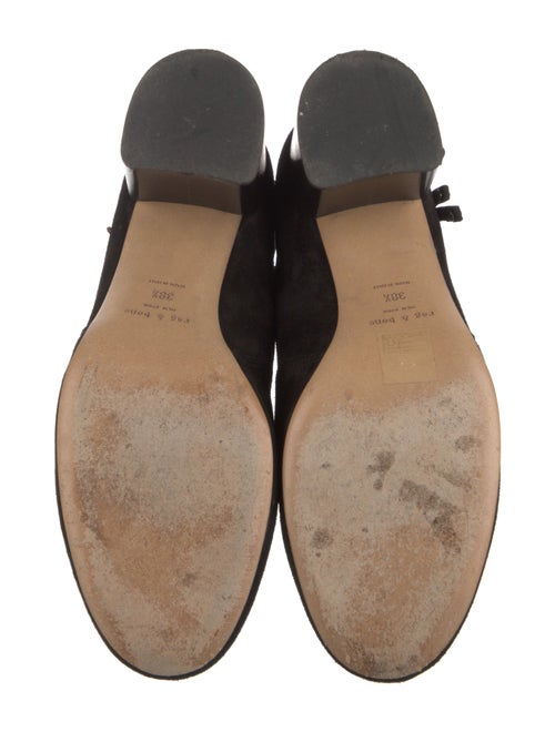 Rag & Bone Suede Tassel Accents Boots