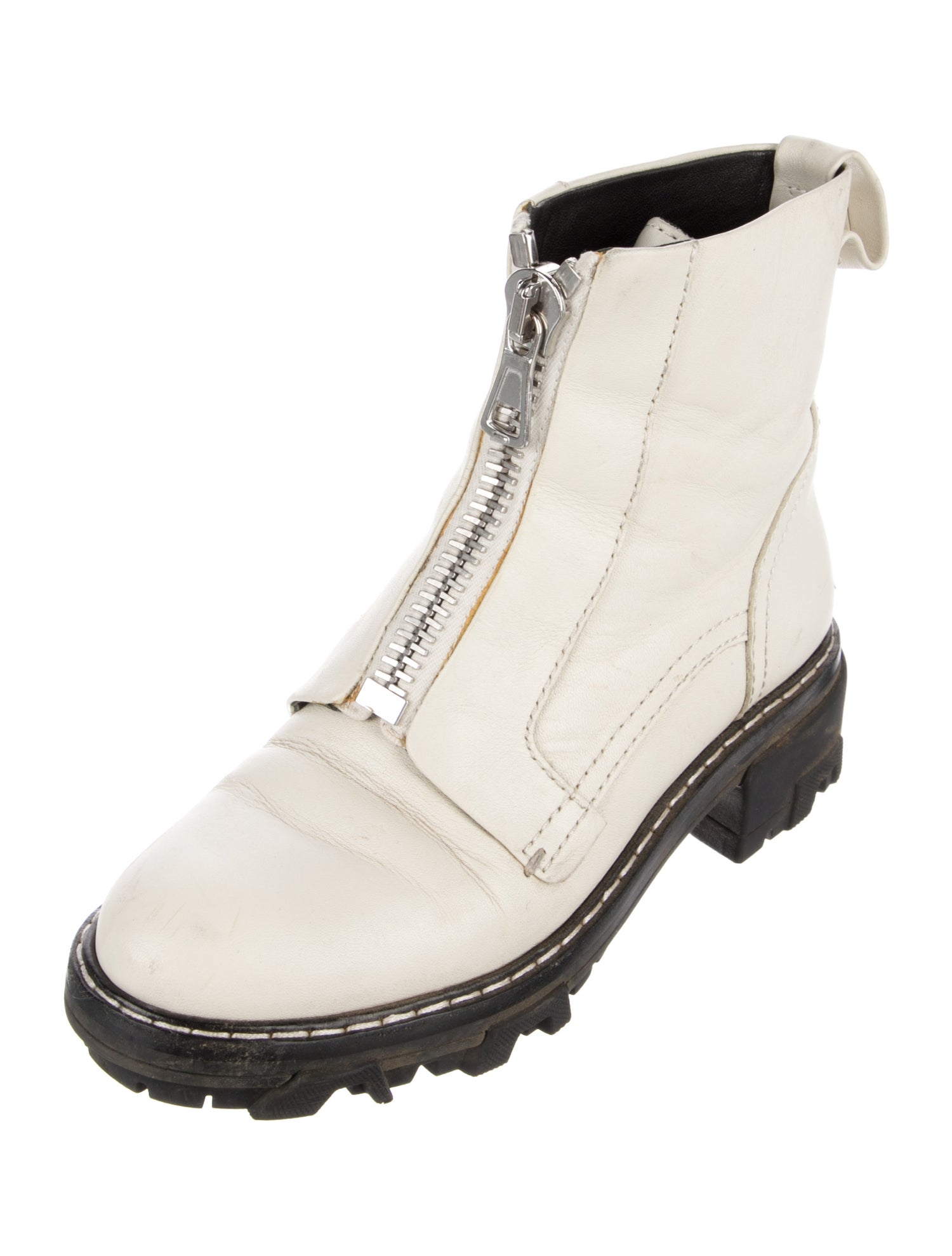 Rag & Bone Leather Combat Boots