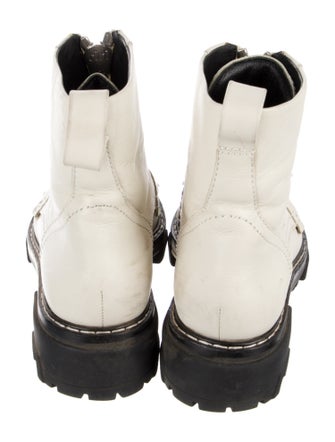 Rag & Bone Leather Combat Boots