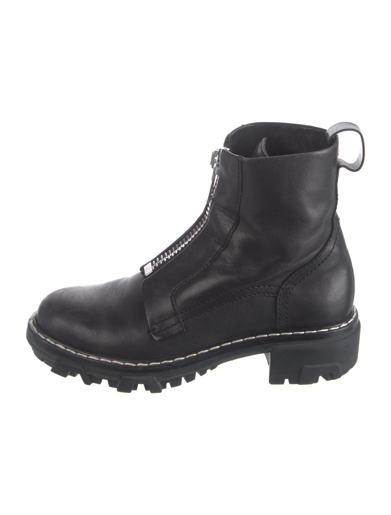 Rag & Bone Leather Combat Boots
