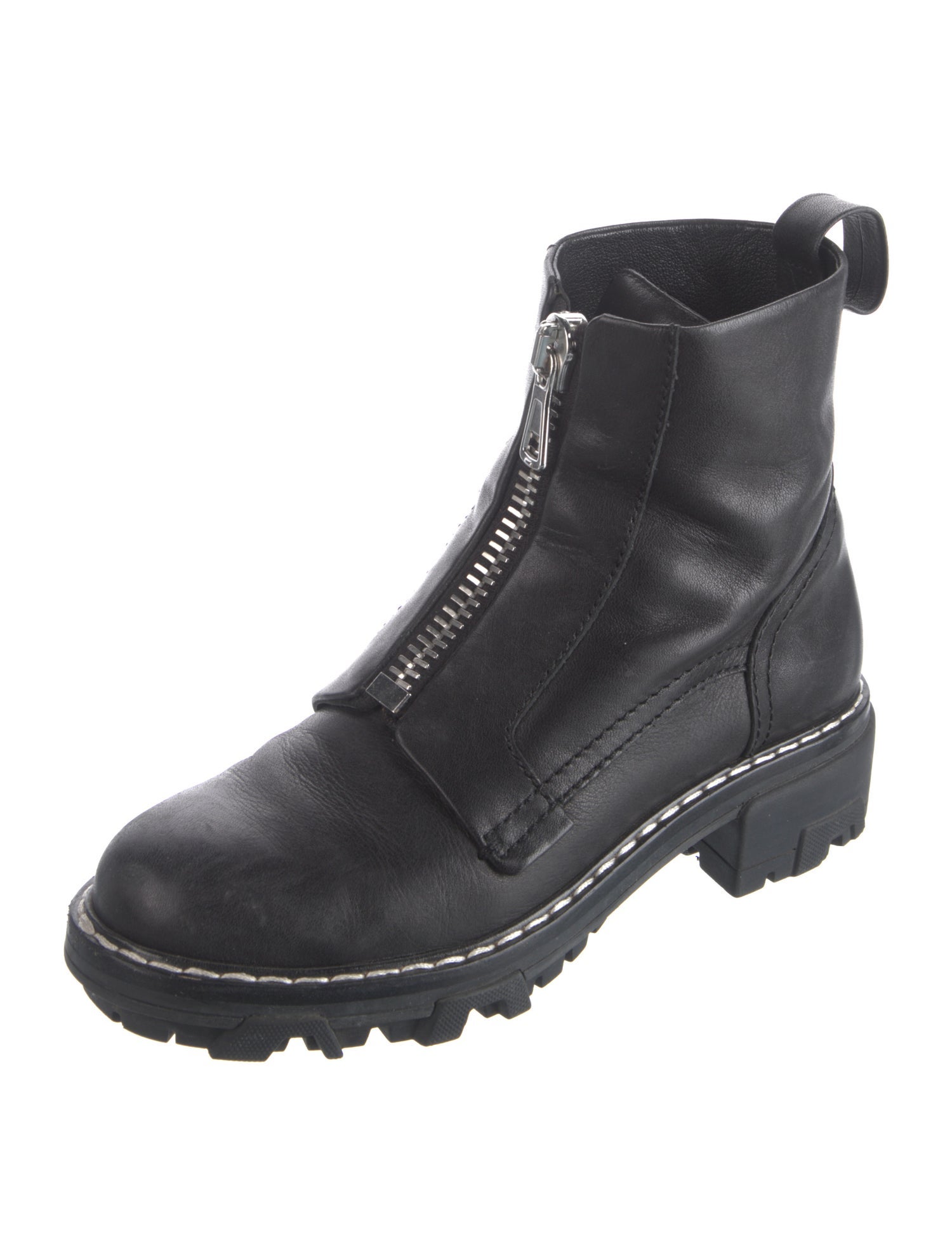 Rag & Bone Leather Combat Boots