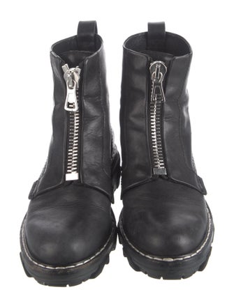 Rag & Bone Leather Combat Boots