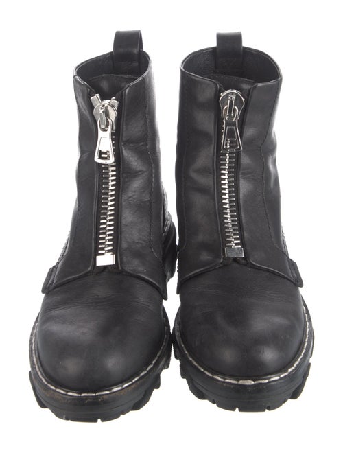 Rag & Bone Leather Combat Boots