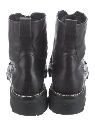 Rag & Bone Leather Combat Boots