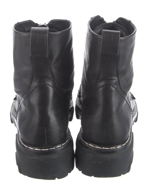Rag & Bone Leather Combat Boots