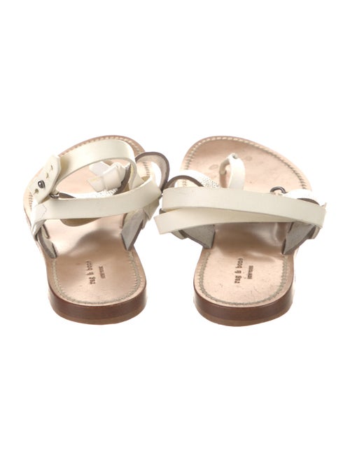 Rag & Bone Leather T-Strap Sandals
