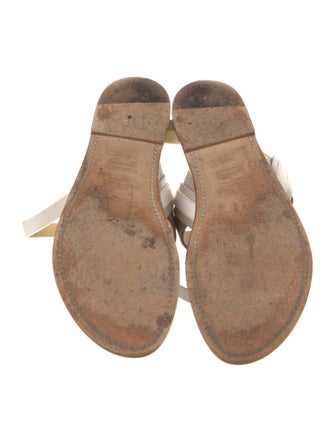 Rag & Bone Leather T-Strap Sandals