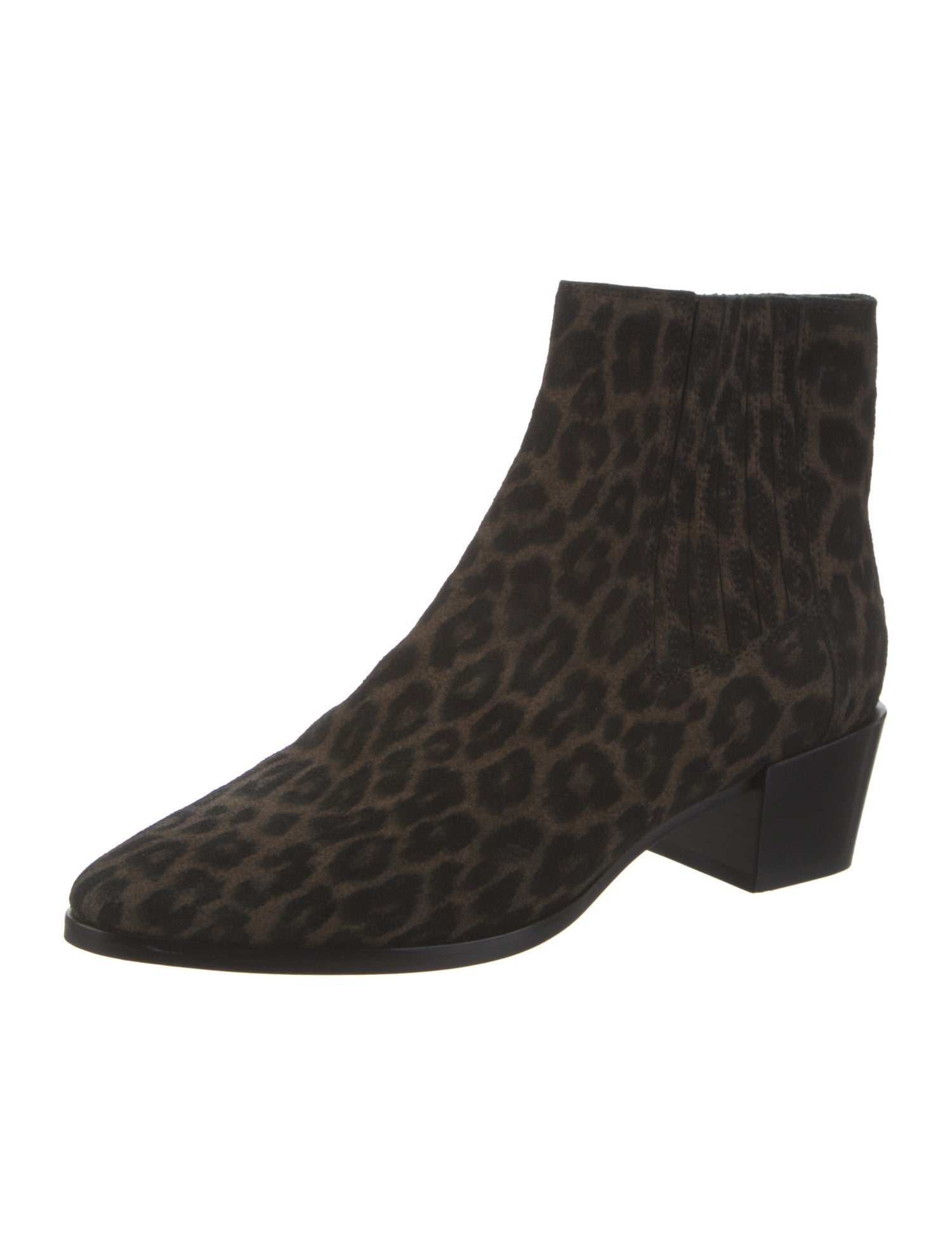 Rag & Bone Suede Animal Print Boots