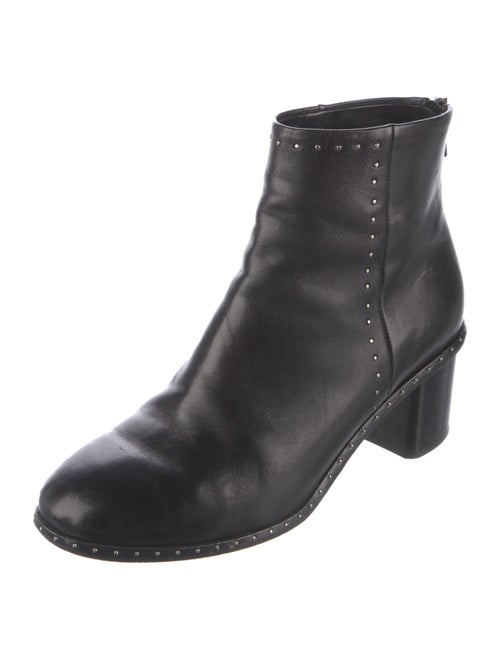 Rag & Bone Leather Studded Accents Boots